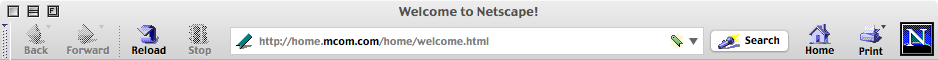 SeaMonkey titlebar